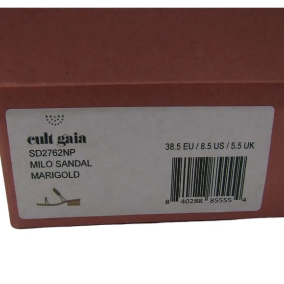 Cult Gaia Leather Milo Sandal Sz 8.5 38.5 - Picture 10 of 11